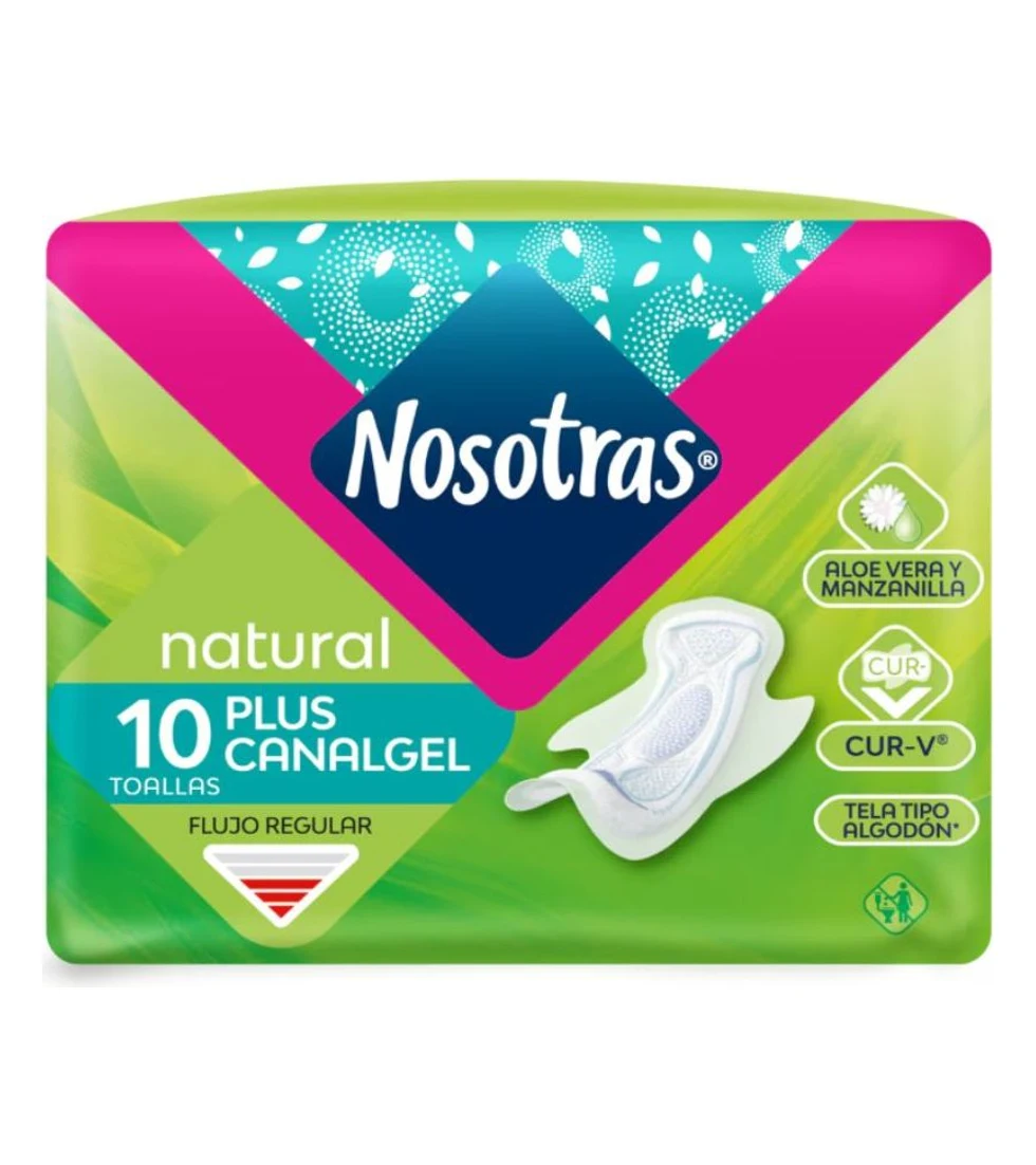 Nosotras Natural Plus Canal Gel
